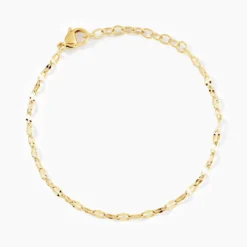 Bracelet Mauricette Acier Jaune