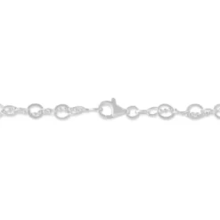 Bracelet Mayan Argent Blanc