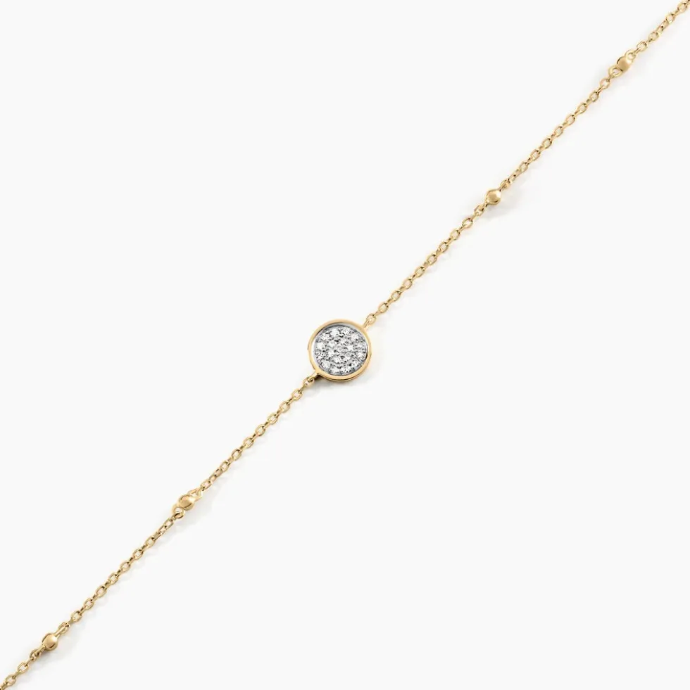 Bracelet Melisane Or Jaune Diamant