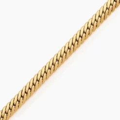 Bracelet Messaline Plaqué Or Jaune