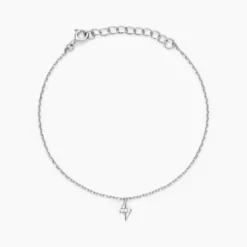 Bracelet Meyline Argent Blanc Oxyde De Zirconium