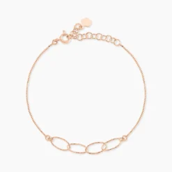 Bracelet Milla Argent Rose