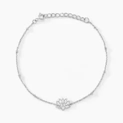 Bracelet Mirabel Argent Blanc Oxyde De Zirconium