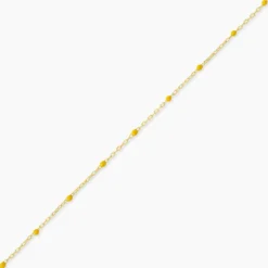 Bracelet Molly Argent Jaune