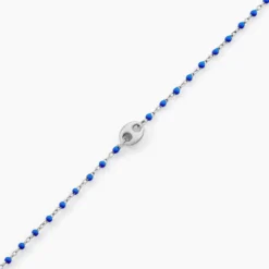 Bracelet Muguette Argent Blanc