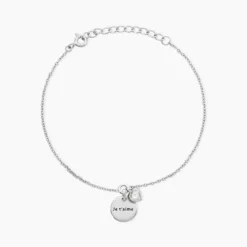 Bracelet Nikoline Argent Blanc Oxyde De Zirconium