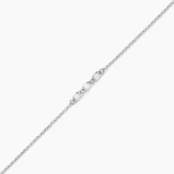 Bracelet Nissa Argent Blanc