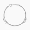 Bracelet Noelle Argent Blanc
