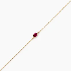 Bracelet Opeyemi Or Jaune Rubis Diamant