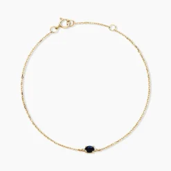 Bracelet Opeyemi Or Jaune Saphir Diamant