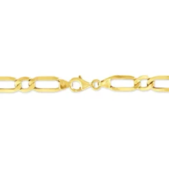 Bracelet Ophelio Maille Alternee 1/1 Or Jaune