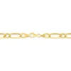 Bracelet Ophelio Maille Alternee 1/1 Or Jaune