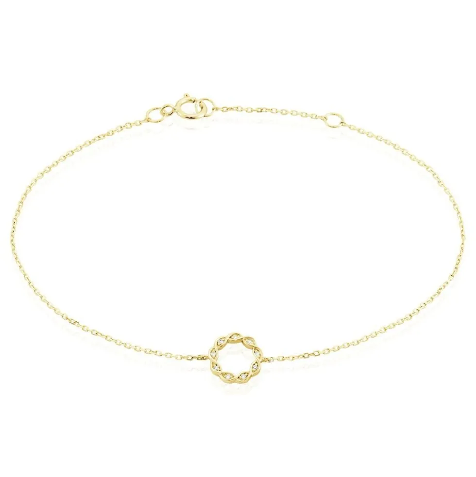 Bracelet Or Jaune Adino Diamants