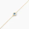 Bracelet Or Jaune Arenale Topaze