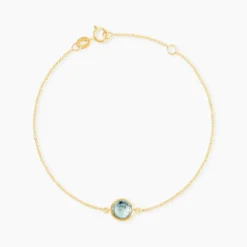 Bracelet Or Jaune Arenale Topaze