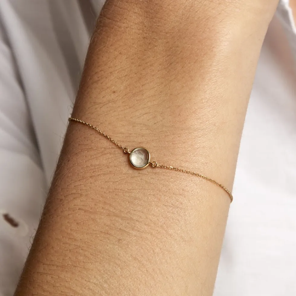 Bracelet Or Jaune Arenale Topaze