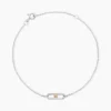 Bracelet Or Jaune Argent Blanc