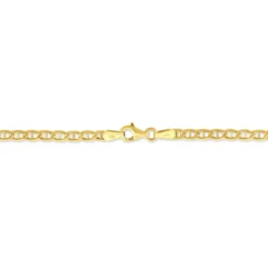 Bracelet Or Jaune Capucin Maille Marine