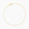Bracelet Or Jaune Emilee Oxyde De Zirconium