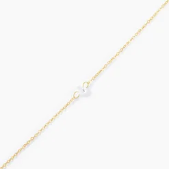 Bracelet Or Jaune Emilee Oxyde De Zirconium