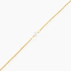 Bracelet Or Jaune Gentiane Perle