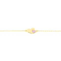 Bracelet Or Jaune Isa Lise Smalto
