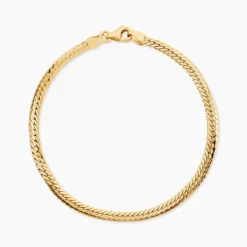 Bracelet Or Jaune Izel Maille Anglaise