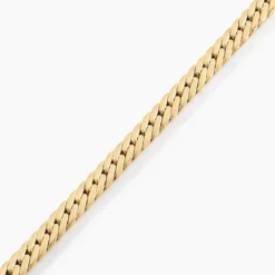 Bracelet Or Jaune Izel Maille Anglaise