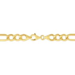 Bracelet Or Jaune Maille Alternée