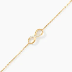 Bracelet Or Jaune Rosius Oxydes De Zirconium