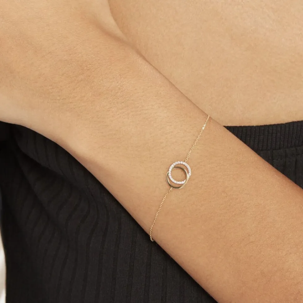 Bracelet Or Jaune Tresha Diamants