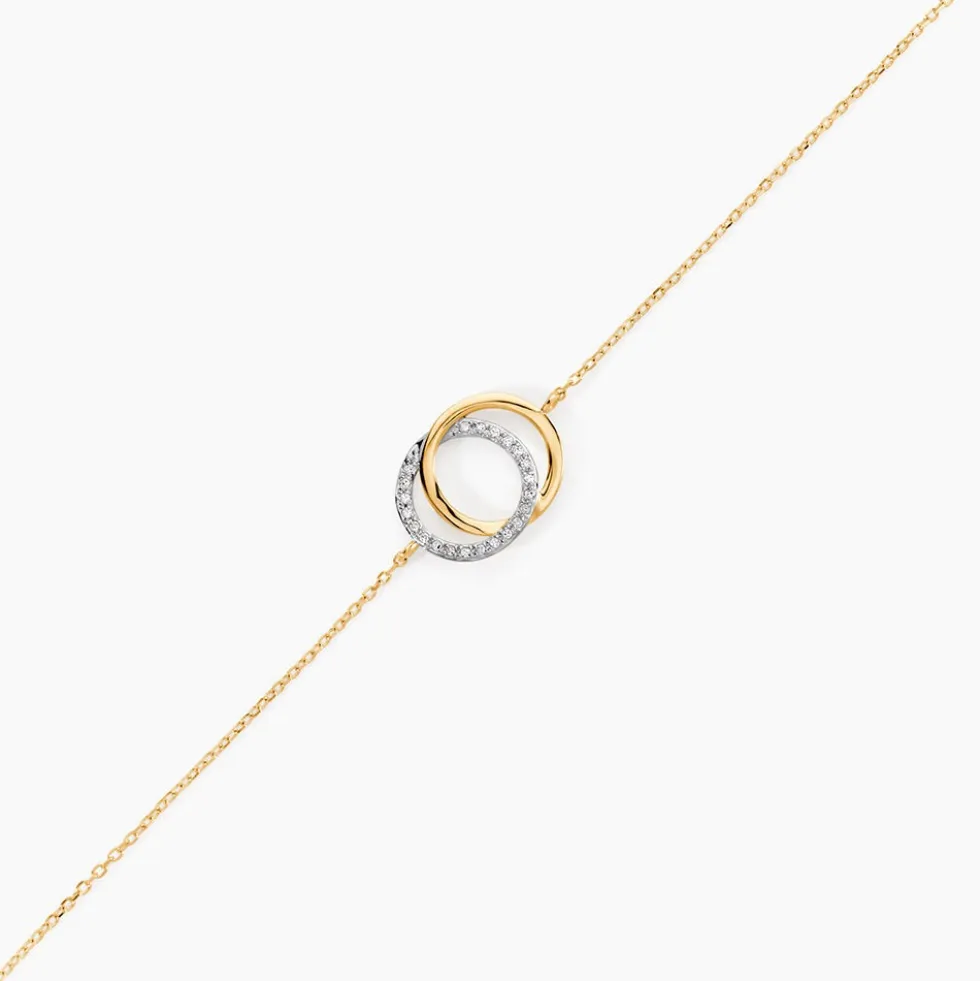 Bracelet Or Jaune Tresha Diamants