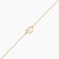 Bracelet Osamu Or Jaune Oxyde De Zirconium