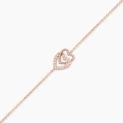 Bracelet Ottavia Argent Rose Oxyde De Zirconium