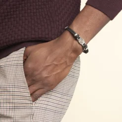 Bracelet Paulette Acier Blanc