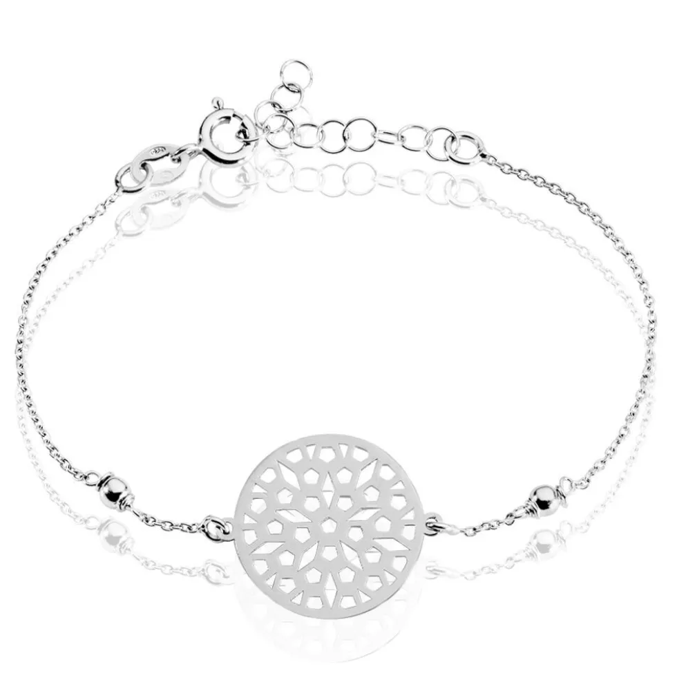 Bracelet Penelope Argent Blanc