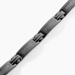 Bracelet Phebus Him Classique Acier Noir