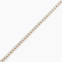 Bracelet Plaqué Or Zoelia Oxydes De Zirconium