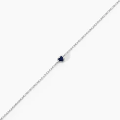 Bracelet Querida Argent Blanc Pierre De Synthese