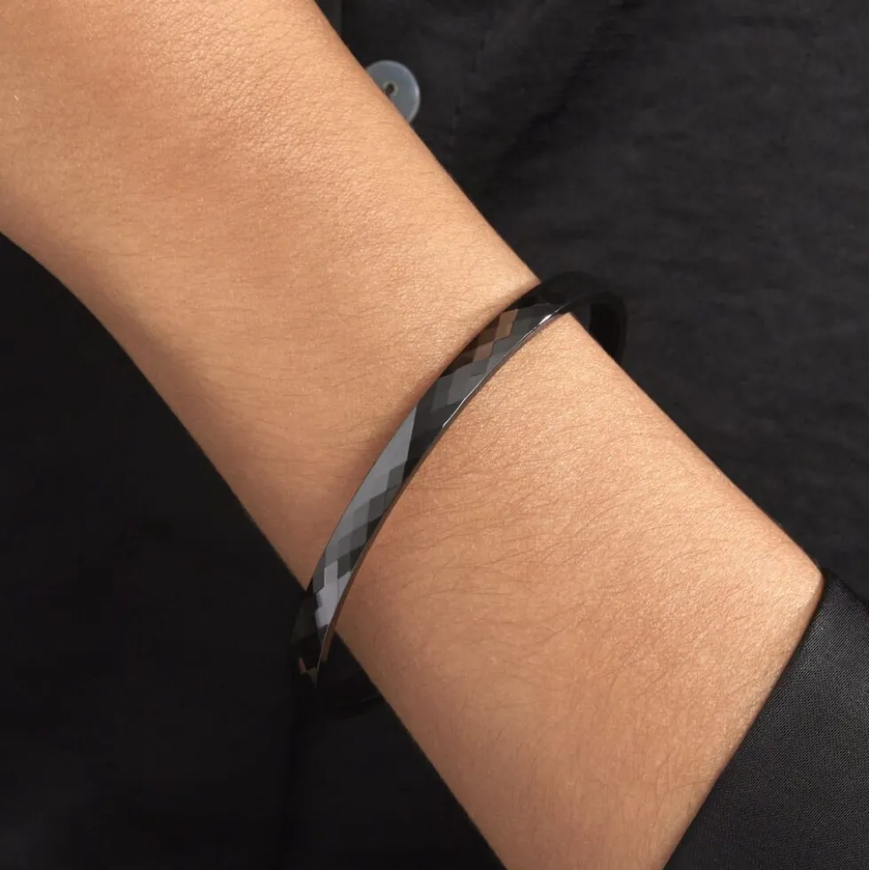 Bracelet Rabhia Ceramique Noir Céramique
