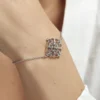 Bracelet Raelene Argent Blanc
