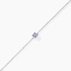 Bracelet Rio Argent Blanc Oxyde De Zirconium