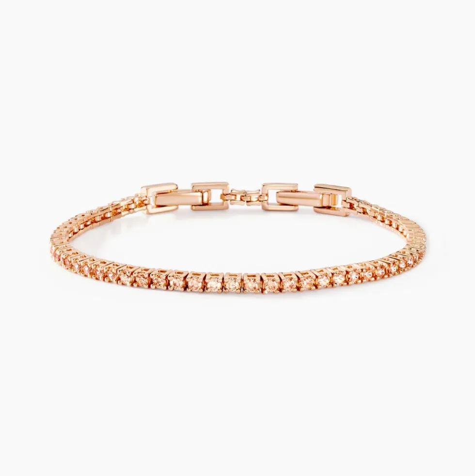 Bracelet Rio Argent Rose Oxyde De Zirconium