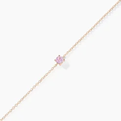 Bracelet Rio Argent Rose Oxyde De Zirconium