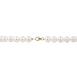 Bracelet Rose-martheae Or Jaune Perle De Culture D'akoya