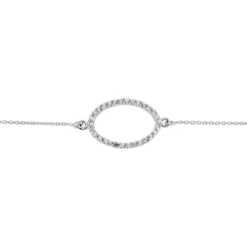 Bracelet Sana Argent Blanc Oxyde De Zirconium