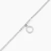 Bracelet Satheen Argent Blanc Oxyde De Zirconium