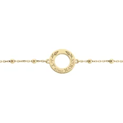 Bracelet Savas Plaqué Or Jaune
