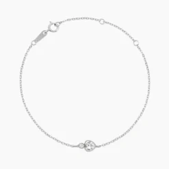 Bracelet Shannon Argent Blanc Oxyde De Zirconium