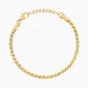 Bracelet Sloane Acier Jaune
